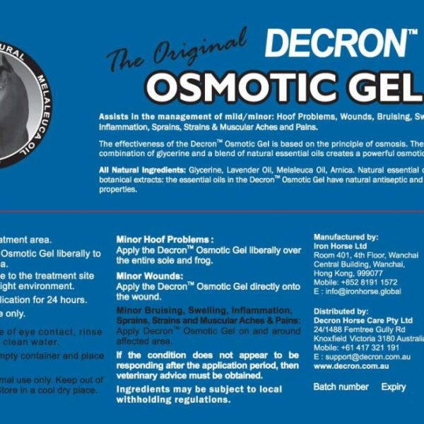 Decron Osmotic Gel Box